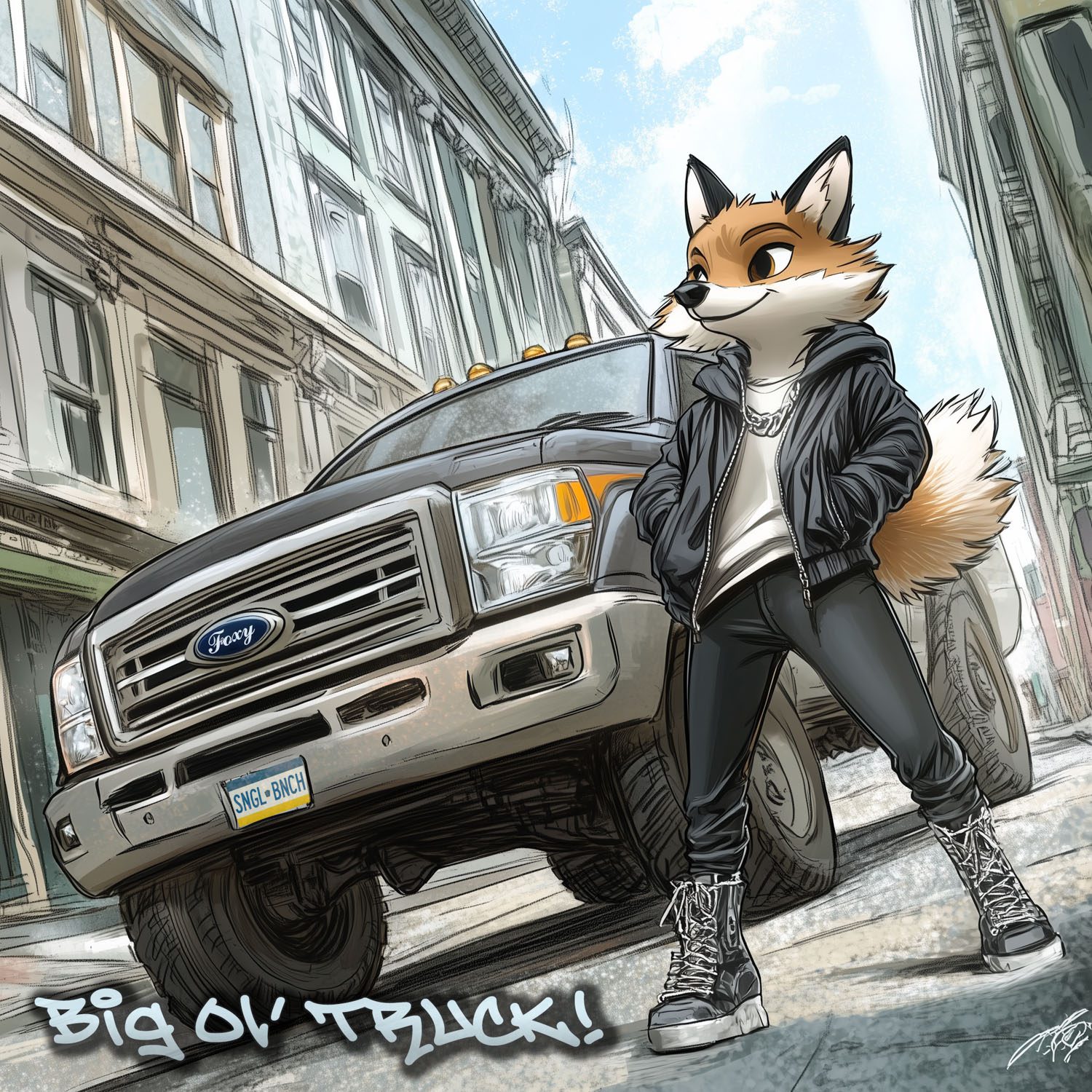 Big ol' Truck - hip hop truck song for kids by Snuggle Bunch