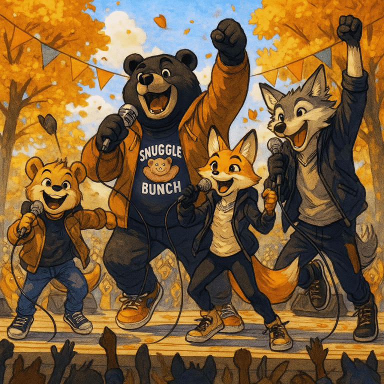 Teamwork Makes the Dream Work - hip hop teamwork song for kids by Snuggle Bunch