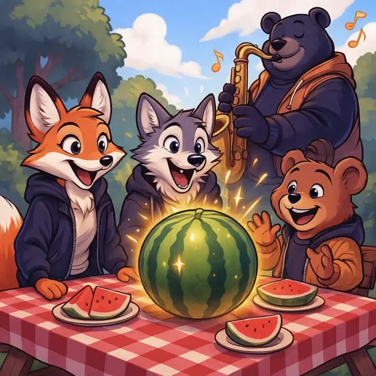 Watermelon Watermelon Watermelon - hip hop watermelon song for kids by Snuggle Bunch