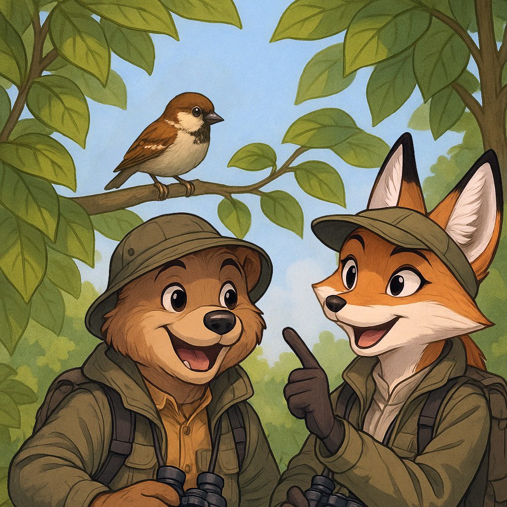 Bird song for kids — "Little Bird!" cover art by Snuggle Bunch