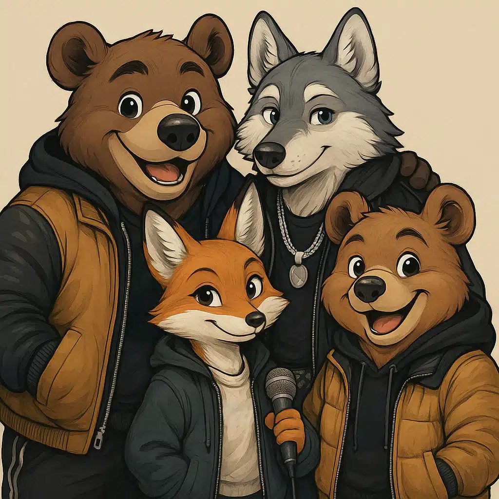 Snuggle Bunch are four mammal musicians making music together!