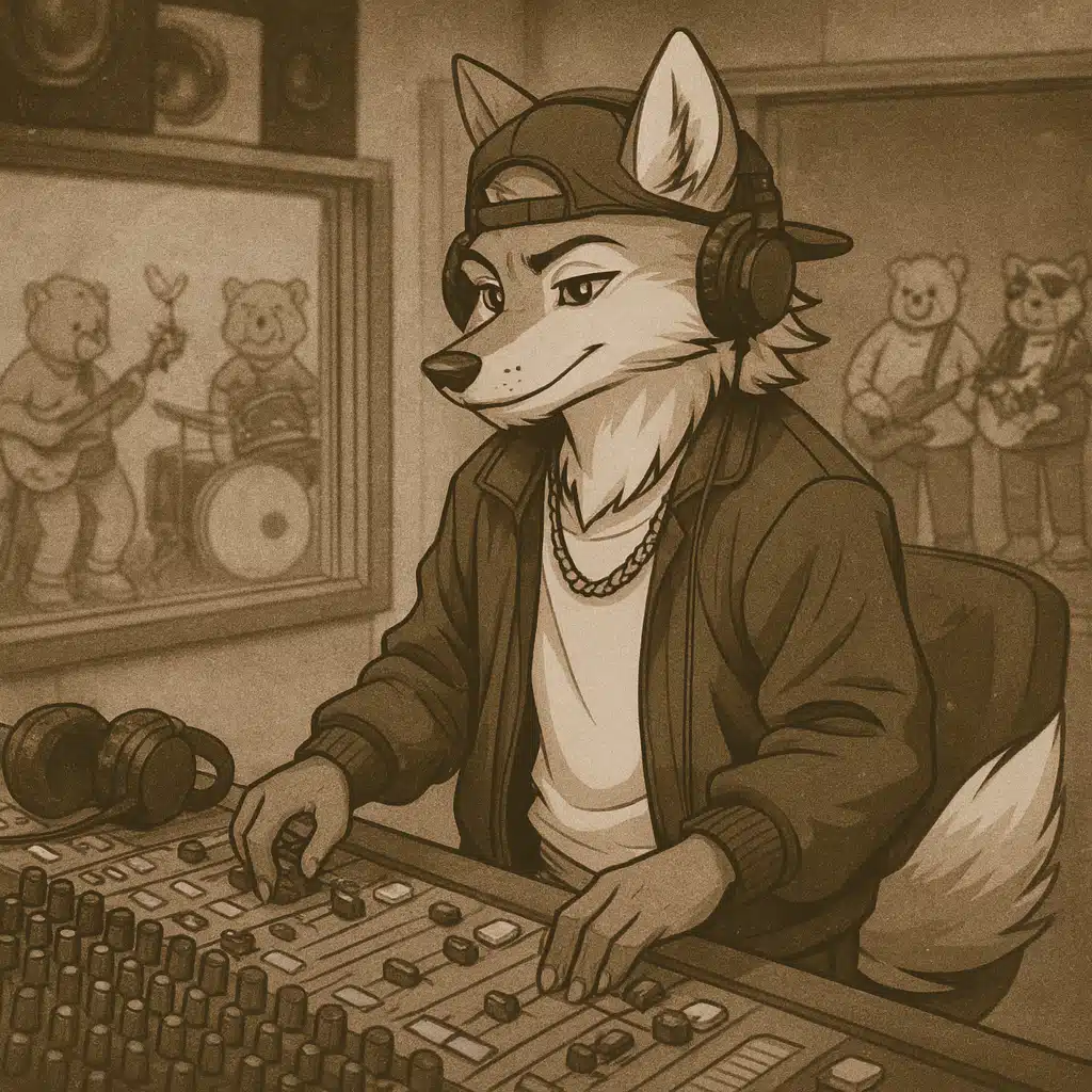 Wolfie Williams producing in the 80s with The Yacht Cubs