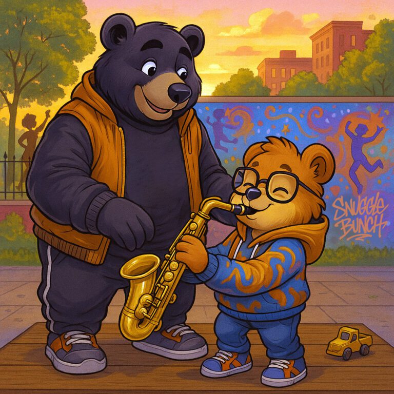 Growing up song for kids — "You're a Big Man!" cover art by Snuggle Bunch